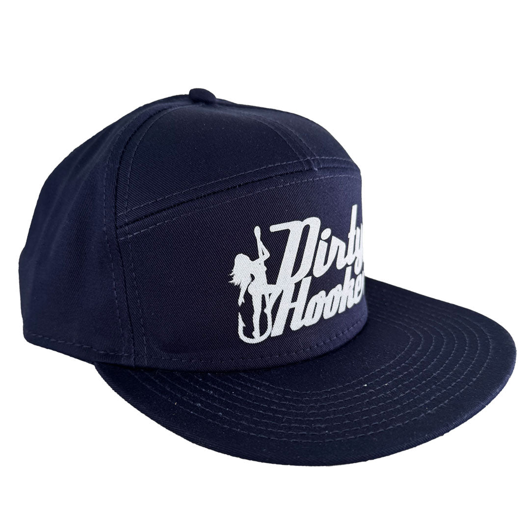 Dirty Hooker White Chrome Hat